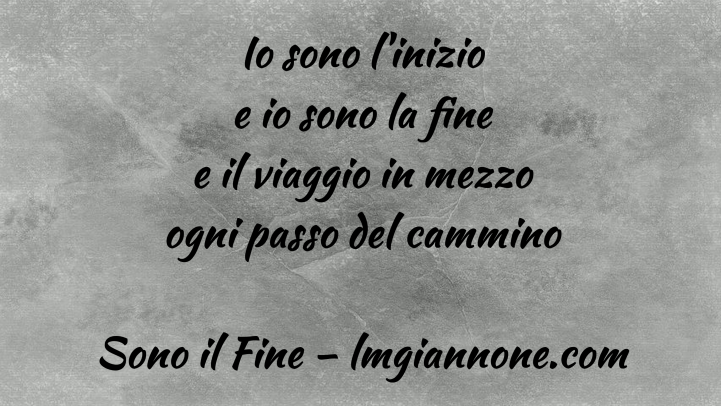 italian-sono il fine