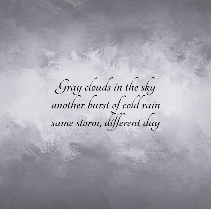haiku-gray-clouds